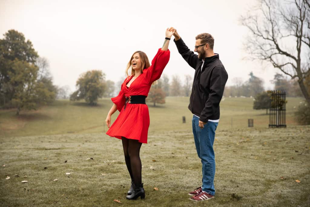 Couple Shoot at Burghley House